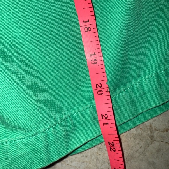 Vineyard Vines Classic Fit 9” Club Shorts Men’s Size 36 Green Cotton Flat Front - Picture 12 of 12